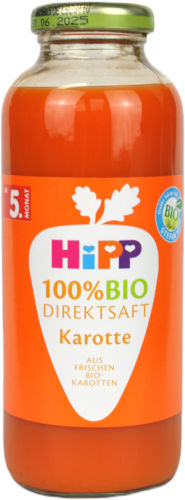 Hipp 100% Bio Direktsaft Karotte