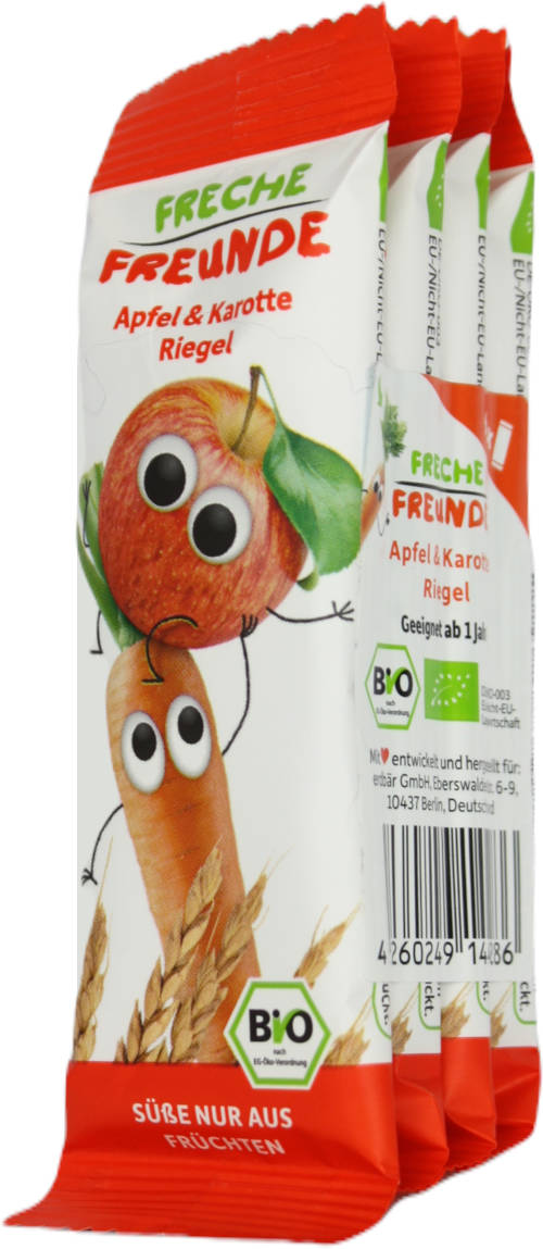 Apfel & Karotte Riegel