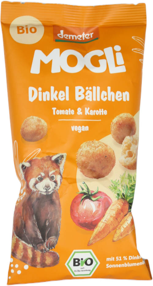 Dinkel Bällchen Tomate Karotte
